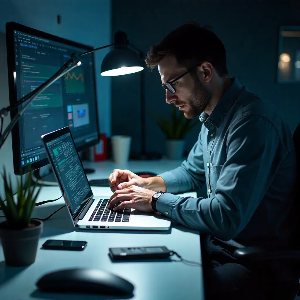 Reparation av laptop